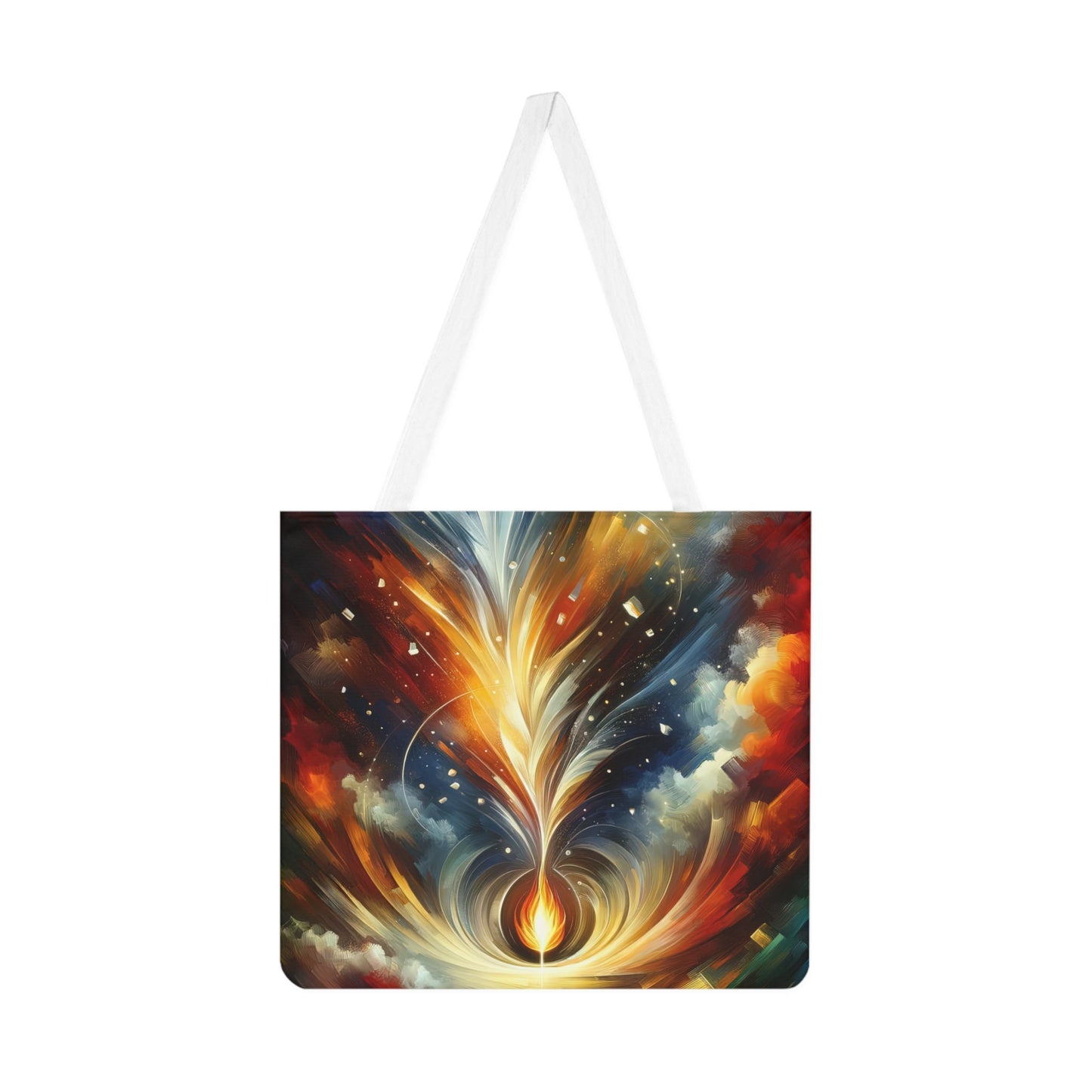 Igniting Transformational Currents Shoulder Tote Bag (AOP) - ATUH.ART