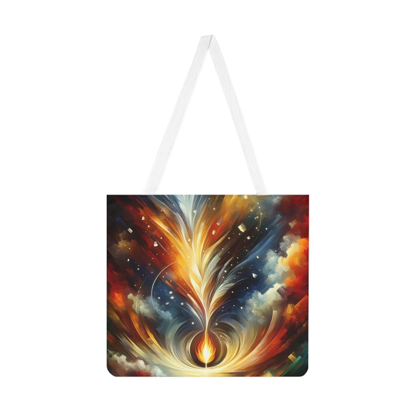 Igniting Transformational Currents Shoulder Tote Bag (AOP) - ATUH.ART