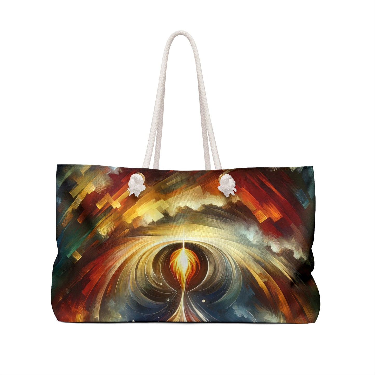 Igniting Transformational Currents Weekender Bag - ATUH.ART
