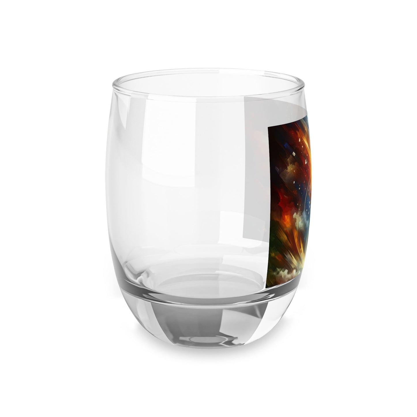 Igniting Transformational Currents Whiskey Glass - ATUH.ART