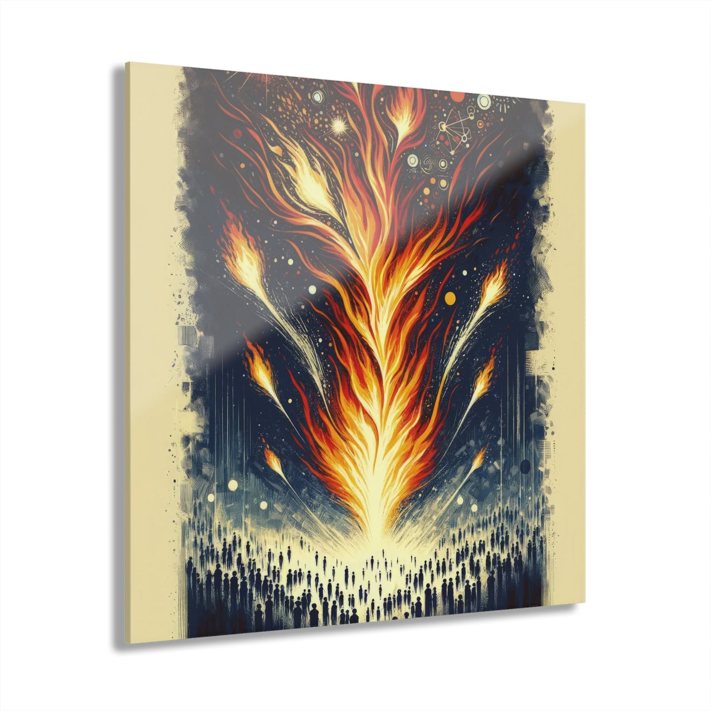 Ignition Change Catalyst Acrylic Prints (French Cleat Hanging) - ATUH.ART