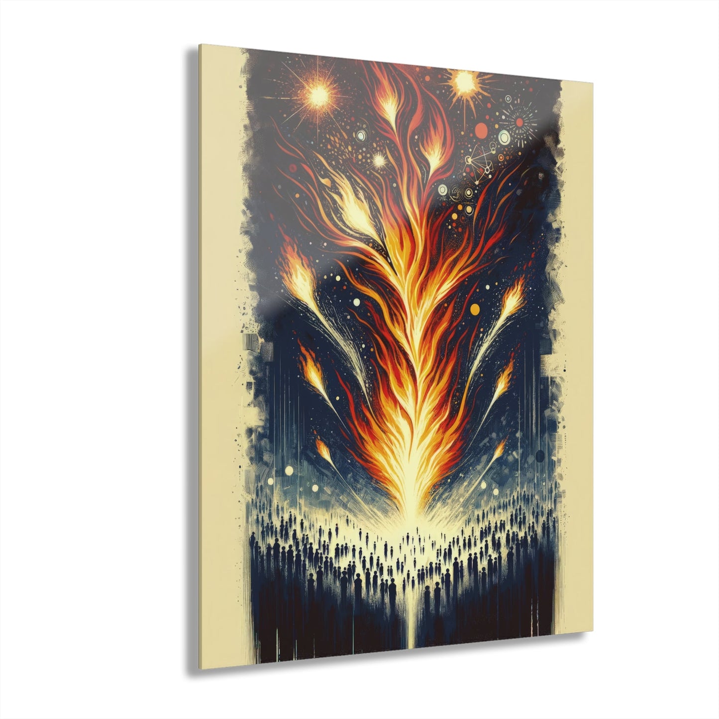 Ignition Change Catalyst Acrylic Prints (French Cleat Hanging) - ATUH.ART