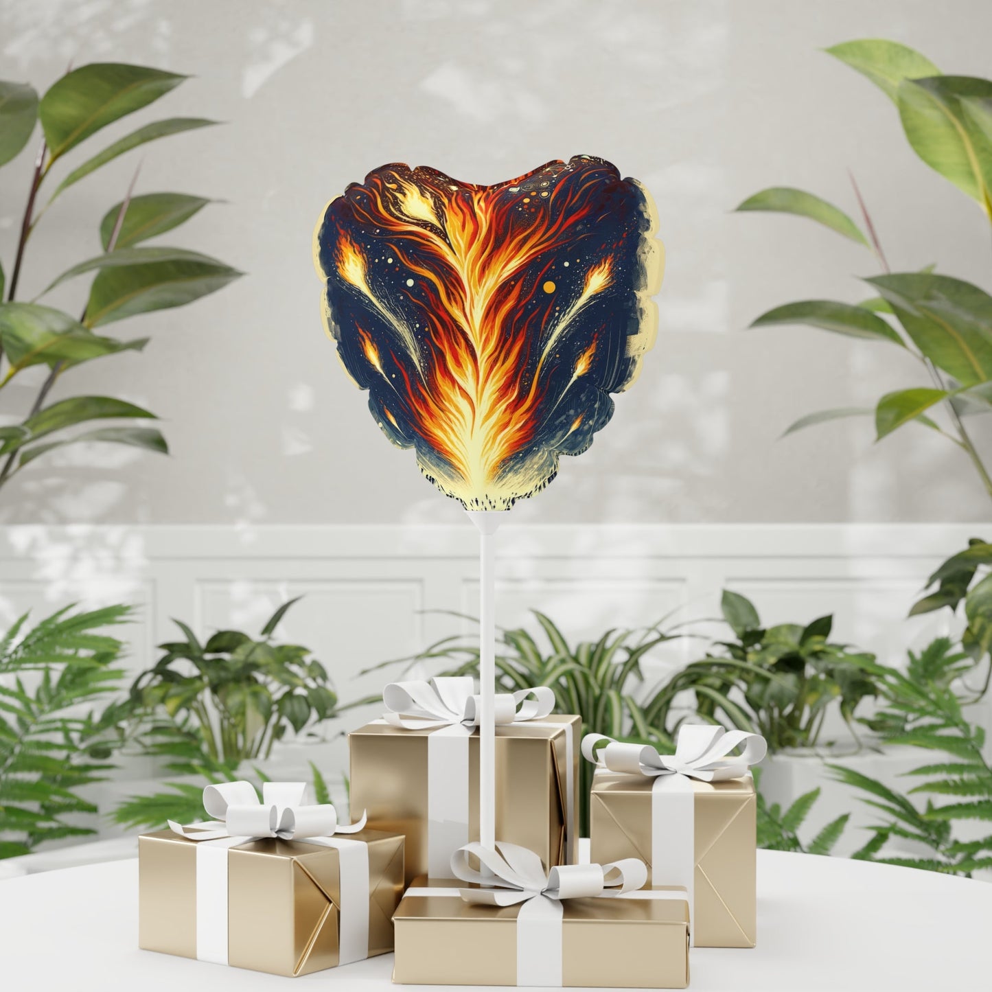 Ignition Change Catalyst Balloon (Round and Heart-shaped), 11" - ATUH.ART