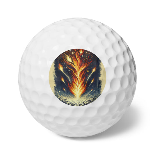 Ignition Change Catalyst Golf Balls, 6pcs - ATUH.ART