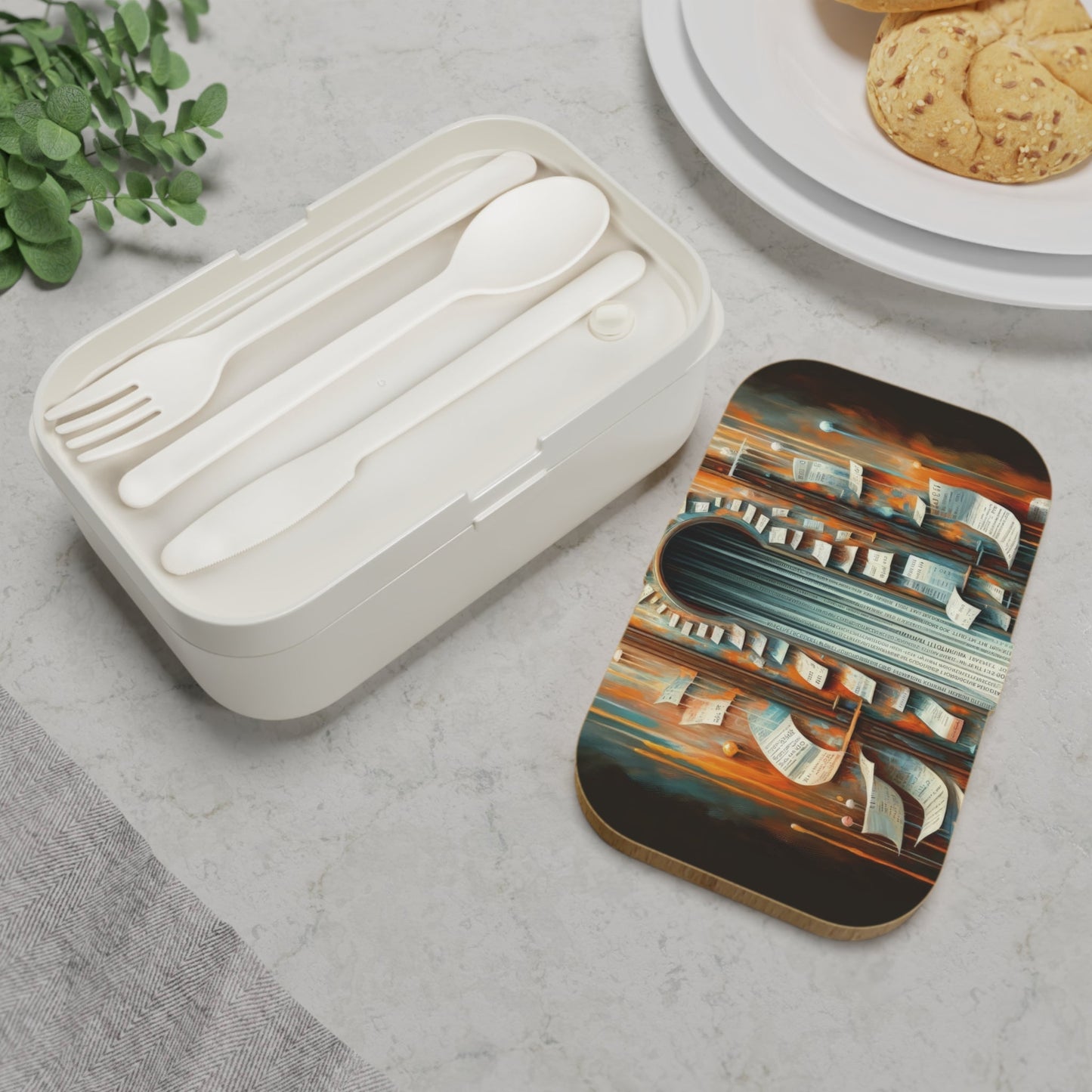 Illuminated Truths Mirror Bento Lunch Box - ATUH.ART