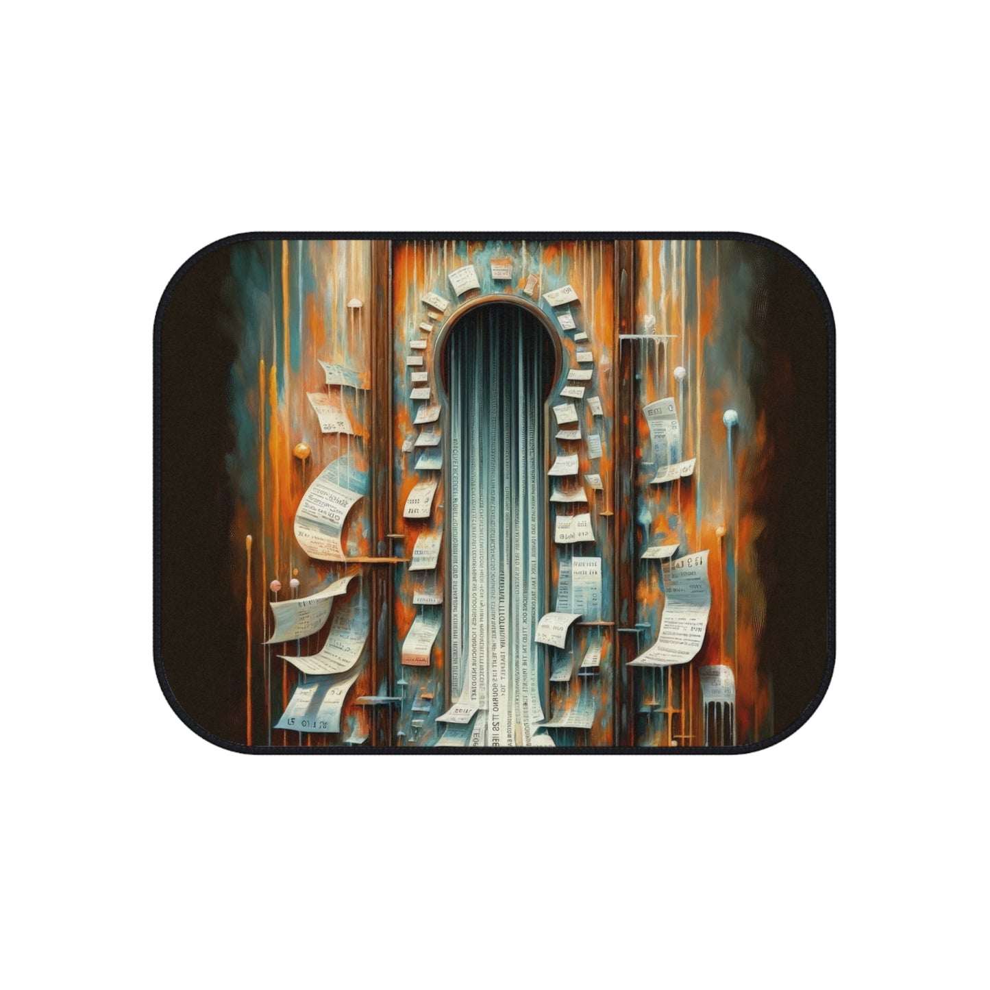 Illuminated Truths Mirror Car Mats (Set of 4) - ATUH.ART