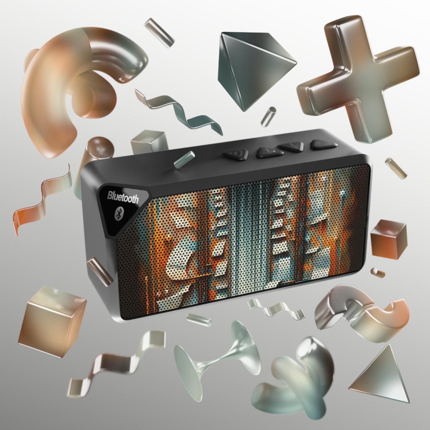 Illuminated Truths Mirror Jabba Bluetooth Speaker - ATUH.ART