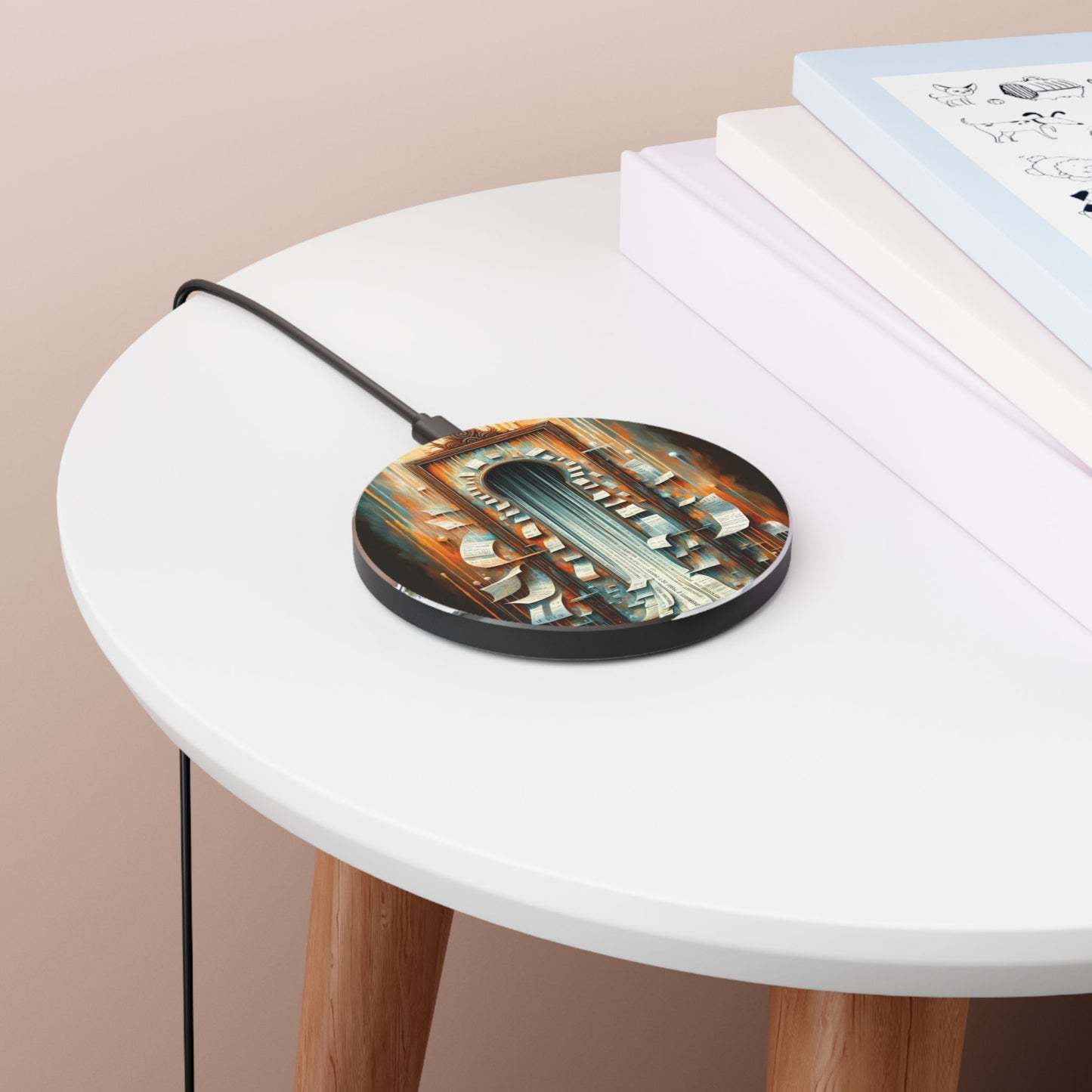 Illuminated Truths Mirror Wireless Charger - ATUH.ART