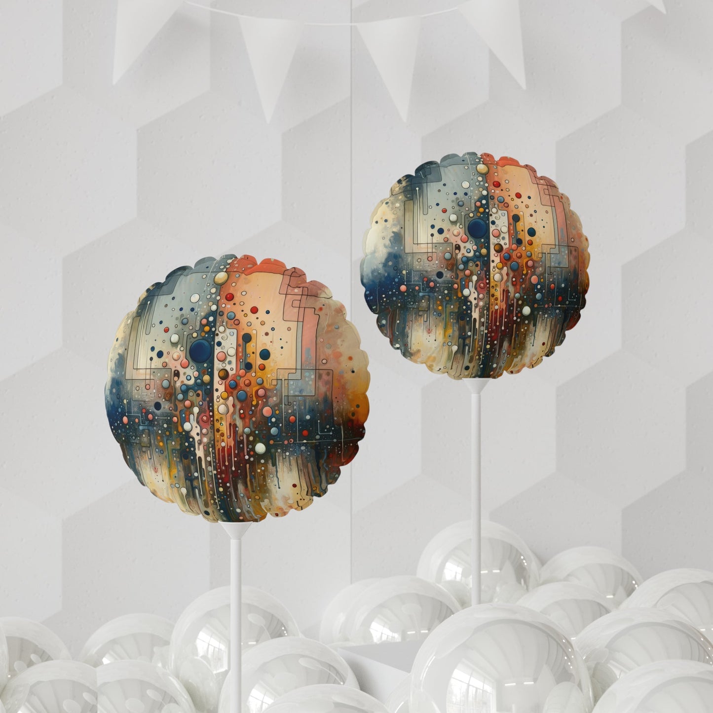 Illusive Division Mirage Balloon (Round and Heart-shaped), 11" - ATUH.ART