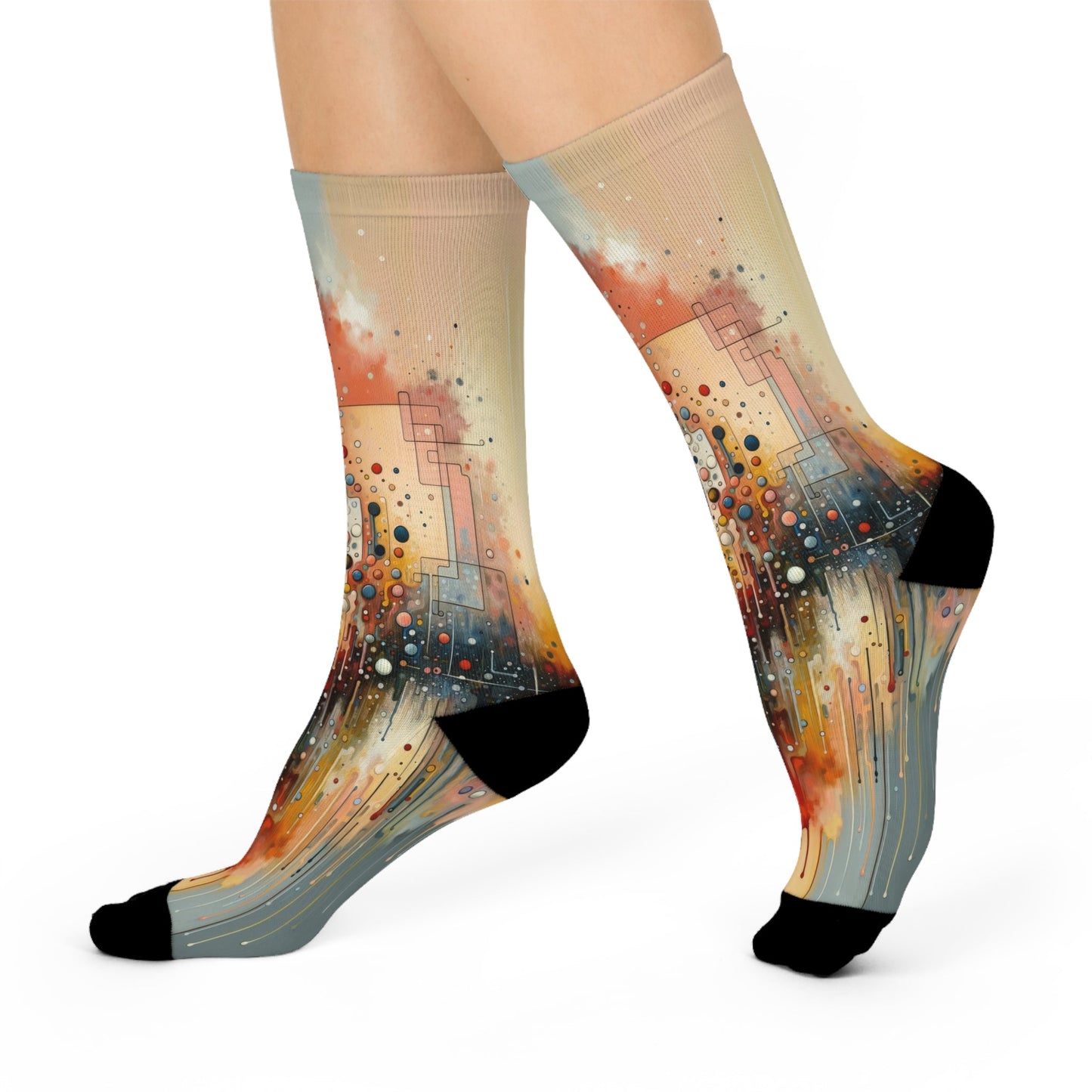 Illusive Division Mirage Cushioned Crew Socks - ATUH.ART