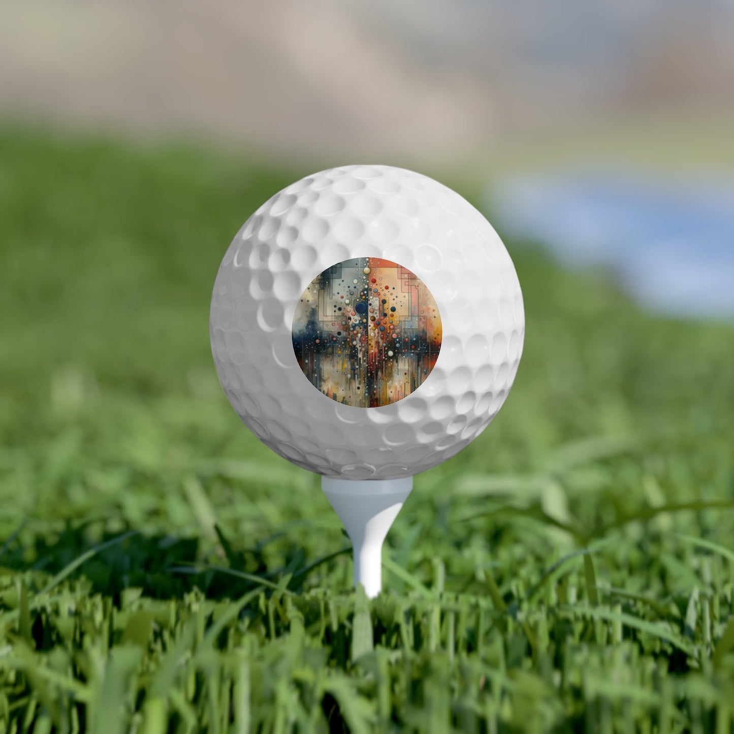 Illusive Division Mirage Golf Balls, 6pcs - ATUH.ART