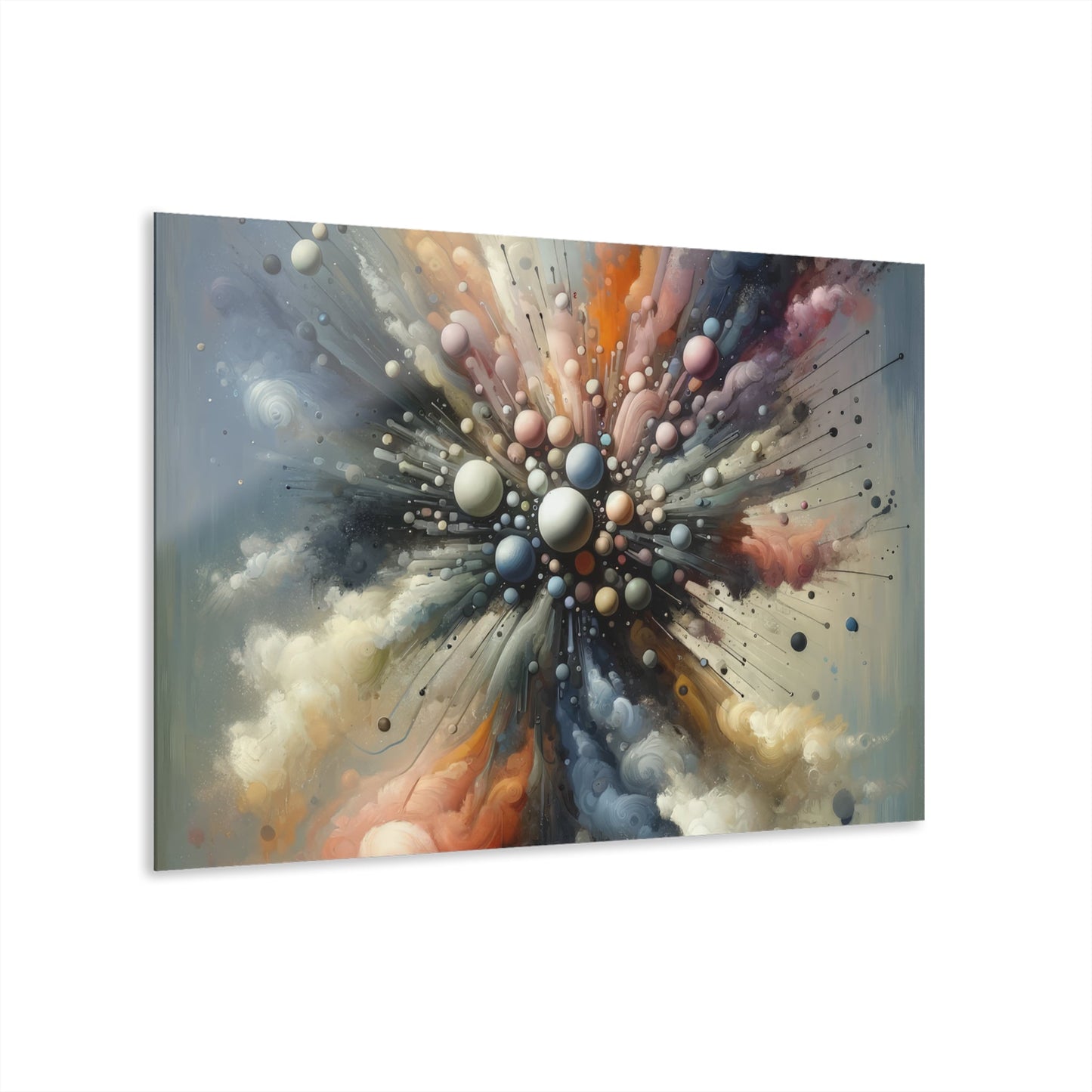 Impactful Deeds Ripple Acrylic Prints (French Cleat Hanging) - ATUH.ART