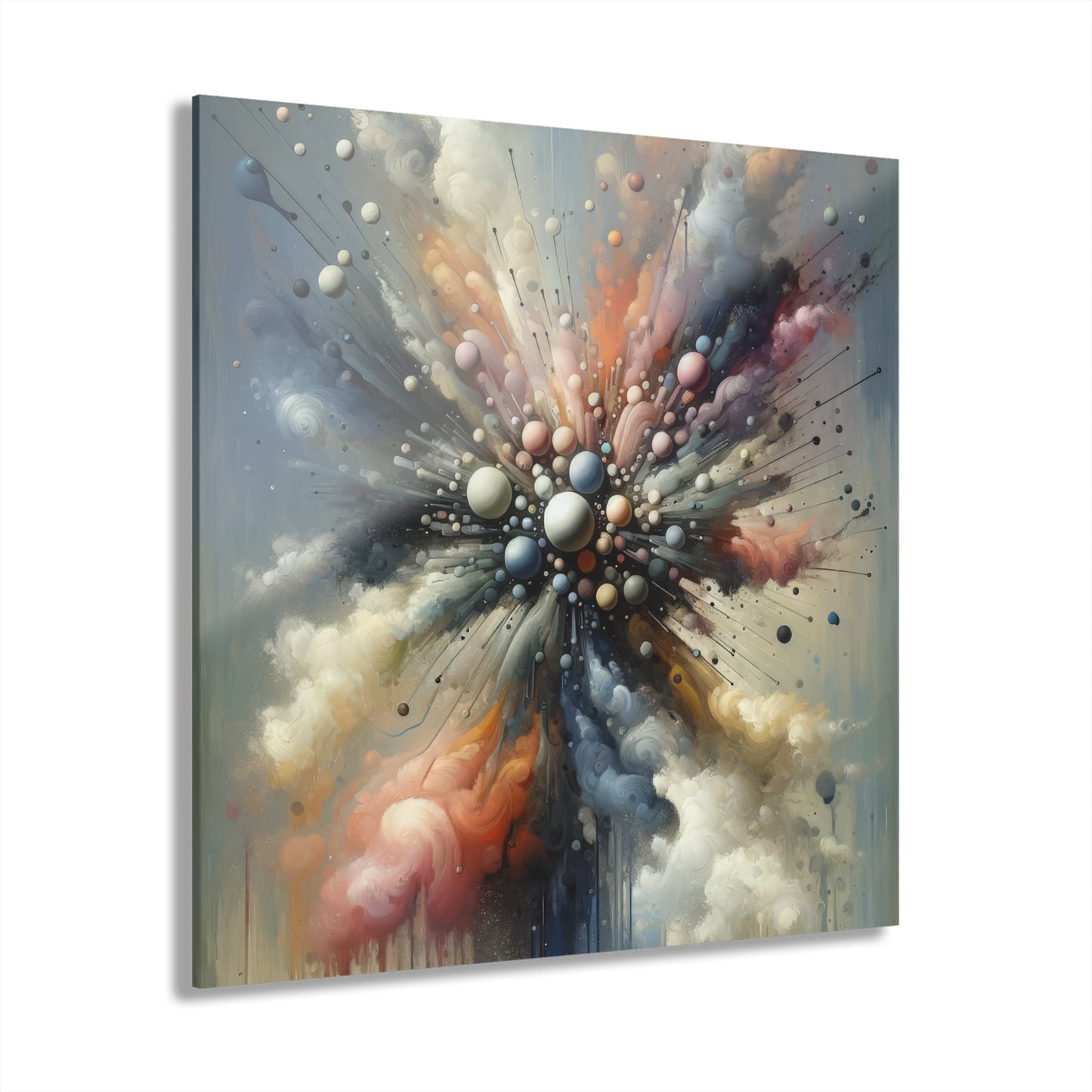 Impactful Deeds Ripple Acrylic Prints (French Cleat Hanging) - ATUH.ART