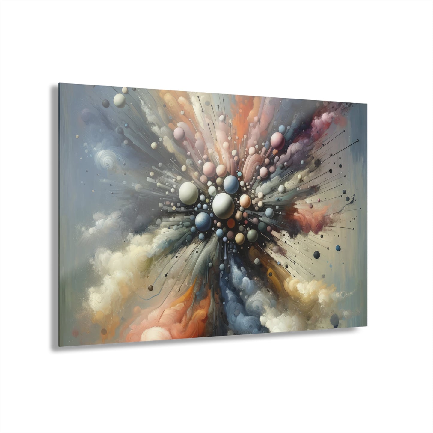 Impactful Deeds Ripple Acrylic Prints (French Cleat Hanging) - ATUH.ART