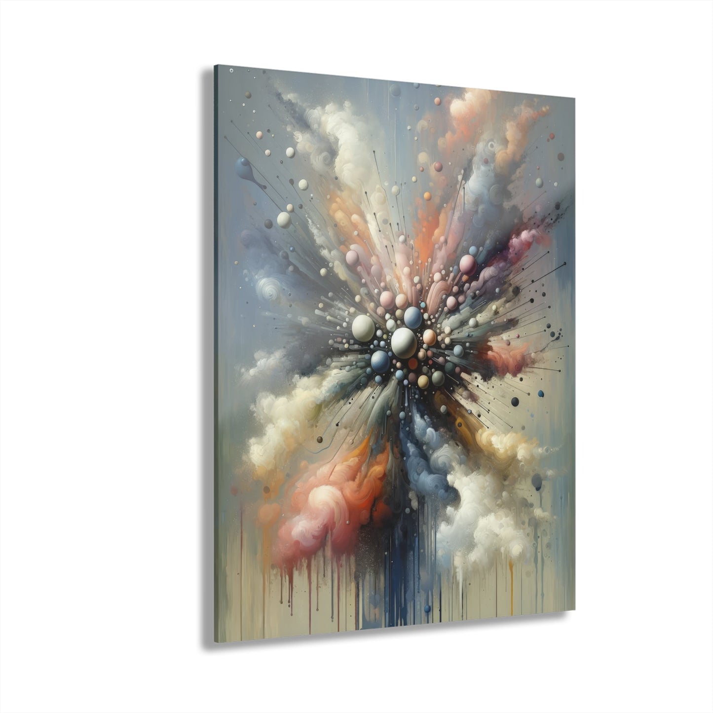 Impactful Deeds Ripple Acrylic Prints (French Cleat Hanging) - ATUH.ART