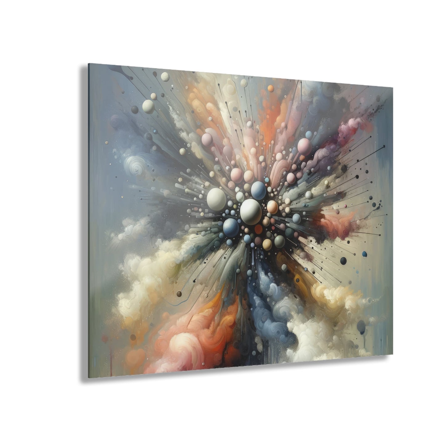 Impactful Deeds Ripple Acrylic Prints (French Cleat Hanging) - ATUH.ART