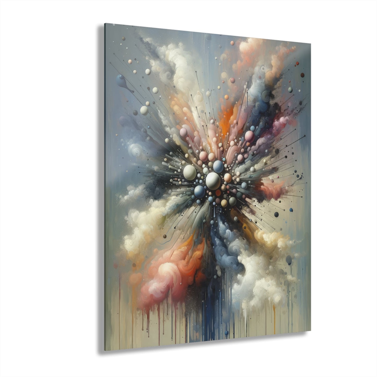 Impactful Deeds Ripple Acrylic Prints (French Cleat Hanging) - ATUH.ART