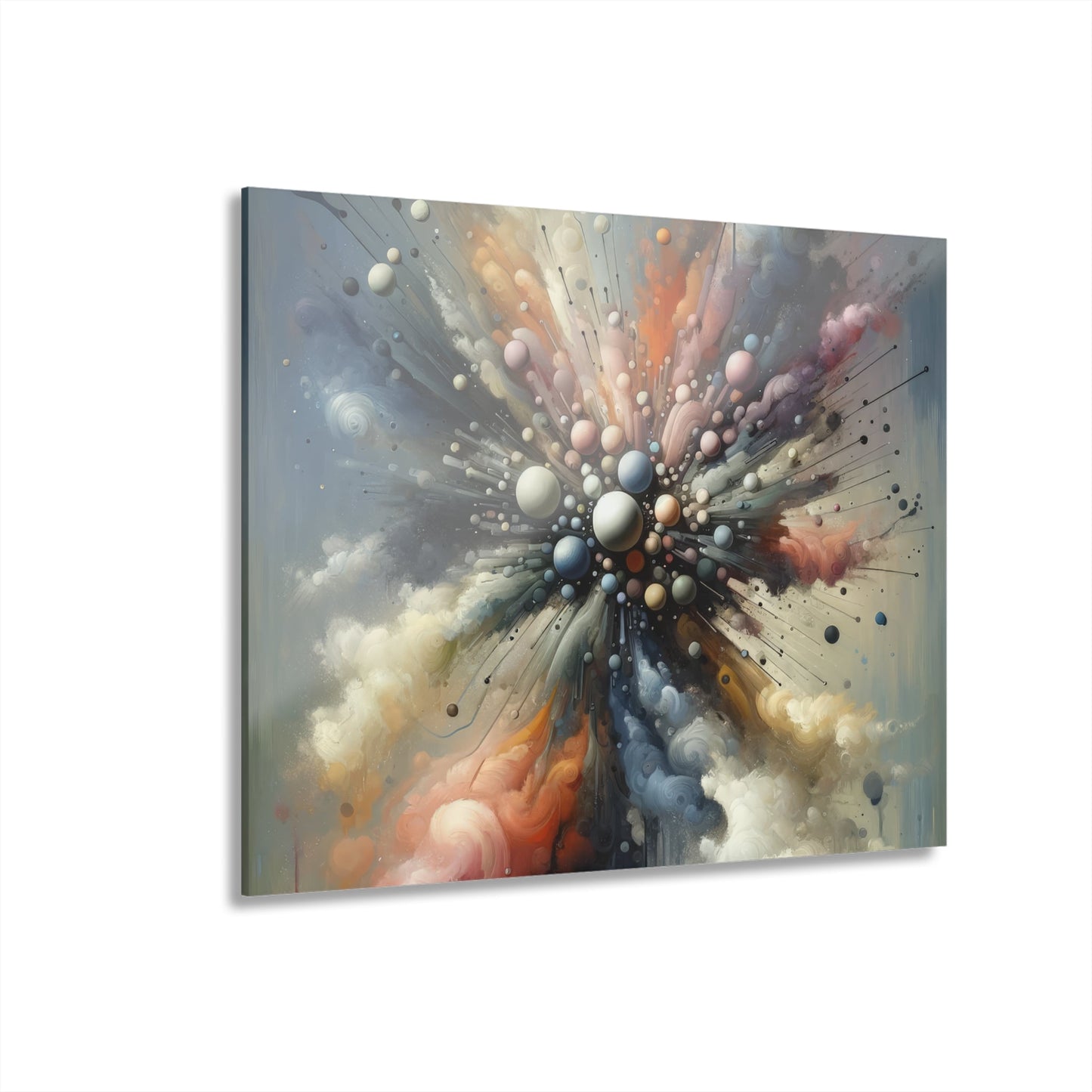 Impactful Deeds Ripple Acrylic Prints (French Cleat Hanging) - ATUH.ART