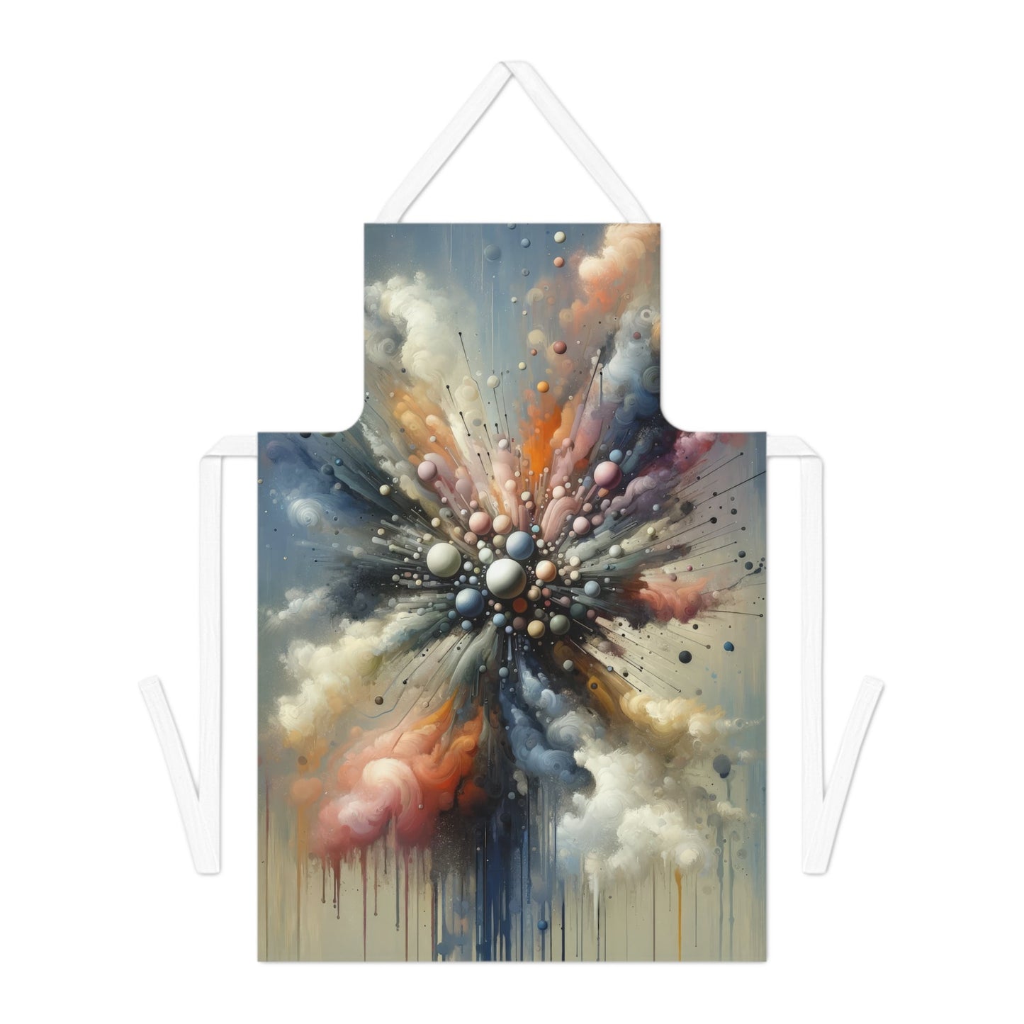 Impactful Deeds Ripple Adult Apron (AOP) - ATUH.ART