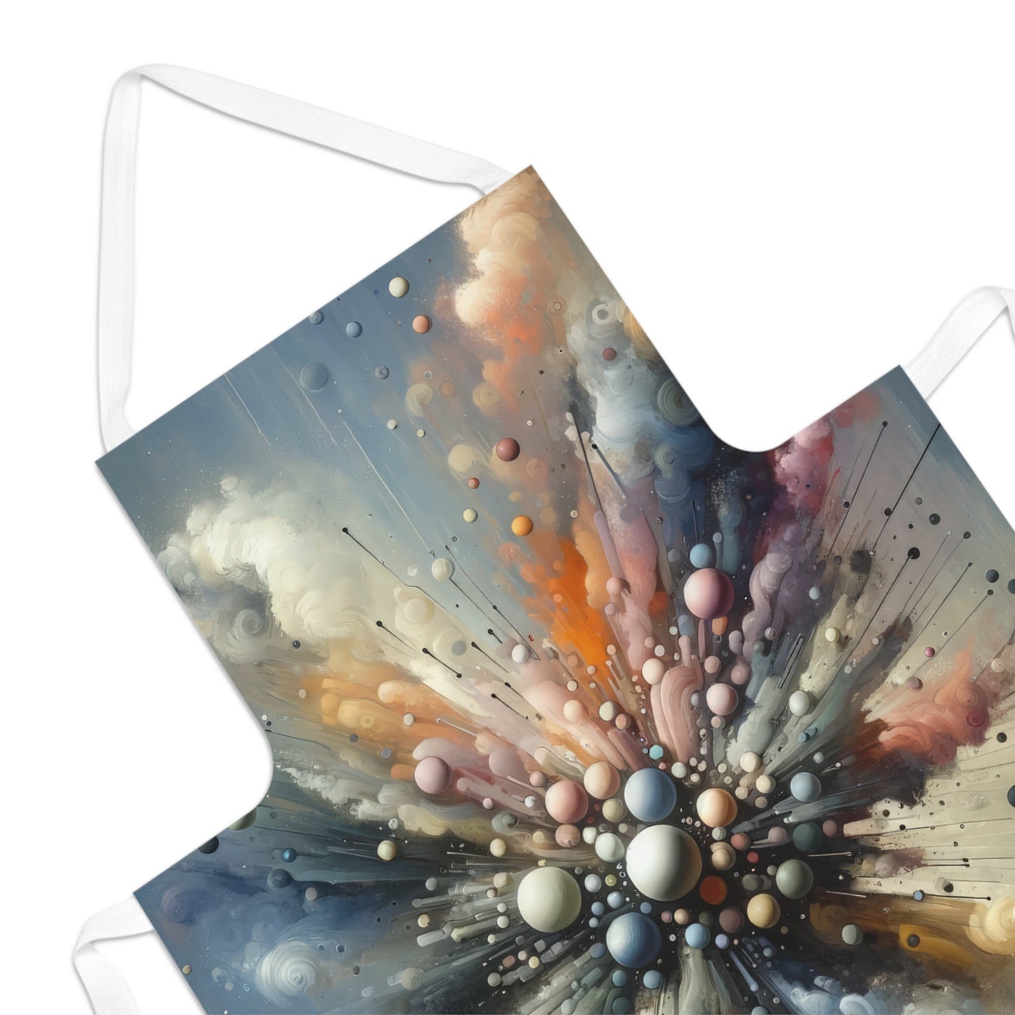 Impactful Deeds Ripple Adult Apron (AOP) - ATUH.ART
