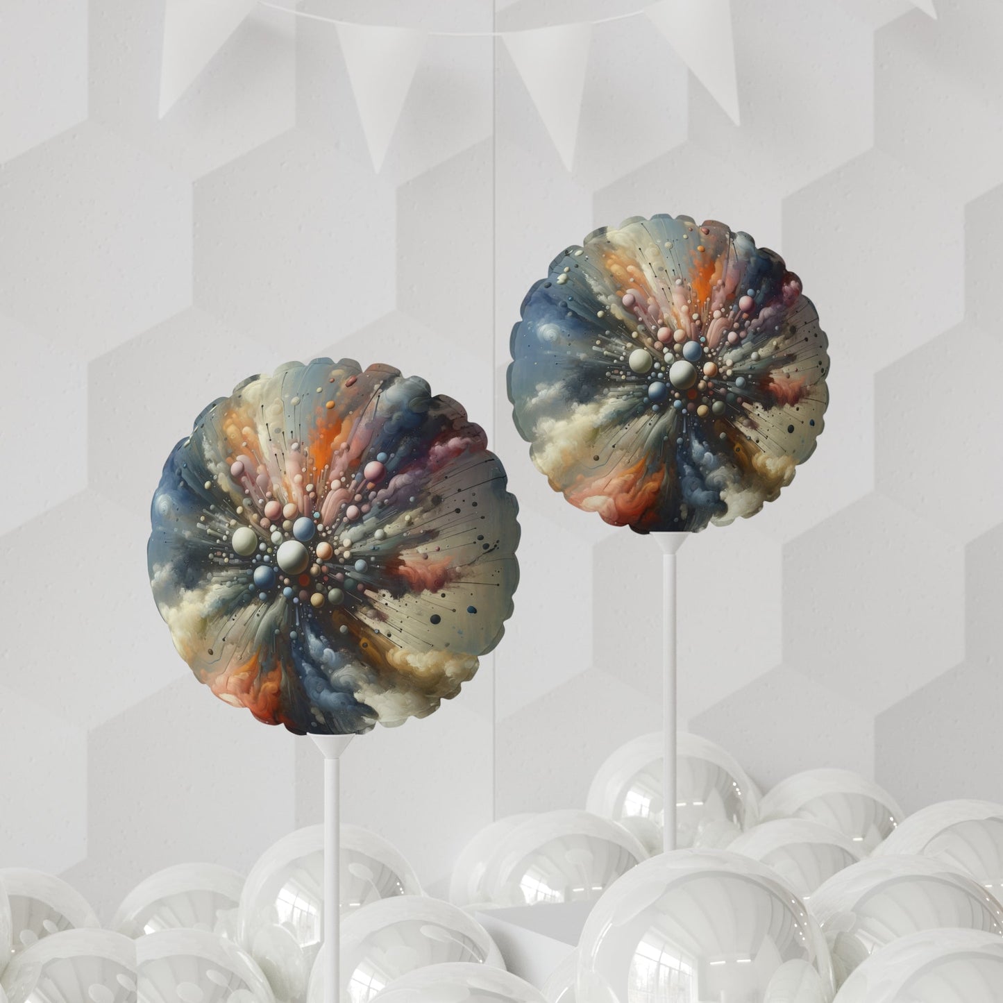 Impactful Deeds Ripple Balloon (Round and Heart-shaped), 11" - ATUH.ART