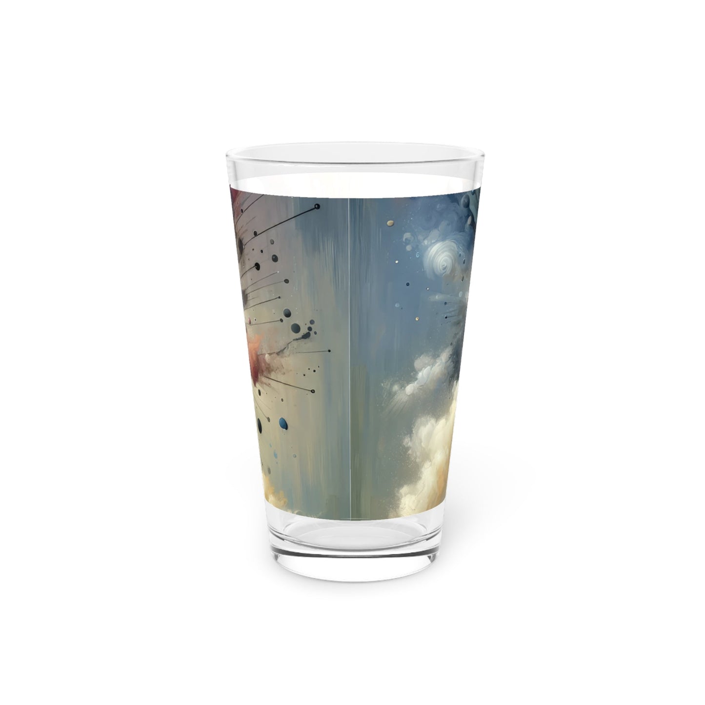 Impactful Deeds Ripple Pint Glass, 16oz - ATUH.ART