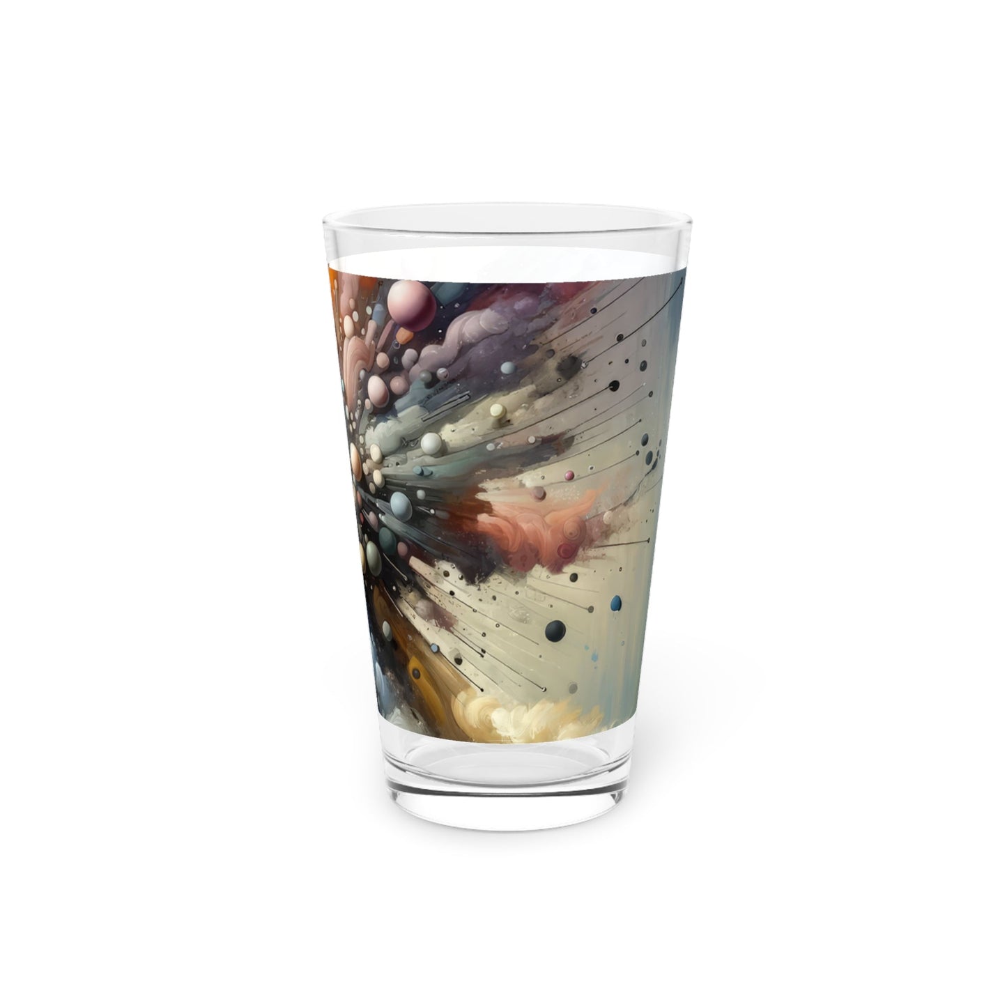 Impactful Deeds Ripple Pint Glass, 16oz - ATUH.ART