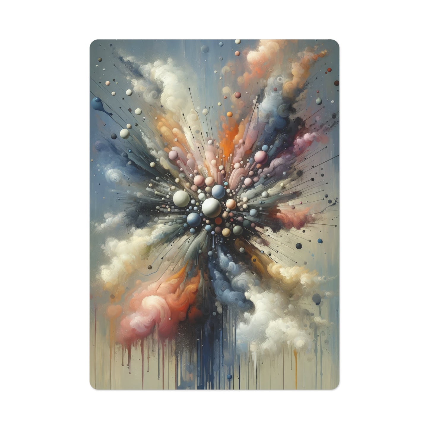 Impactful Deeds Ripple Poker Cards - ATUH.ART