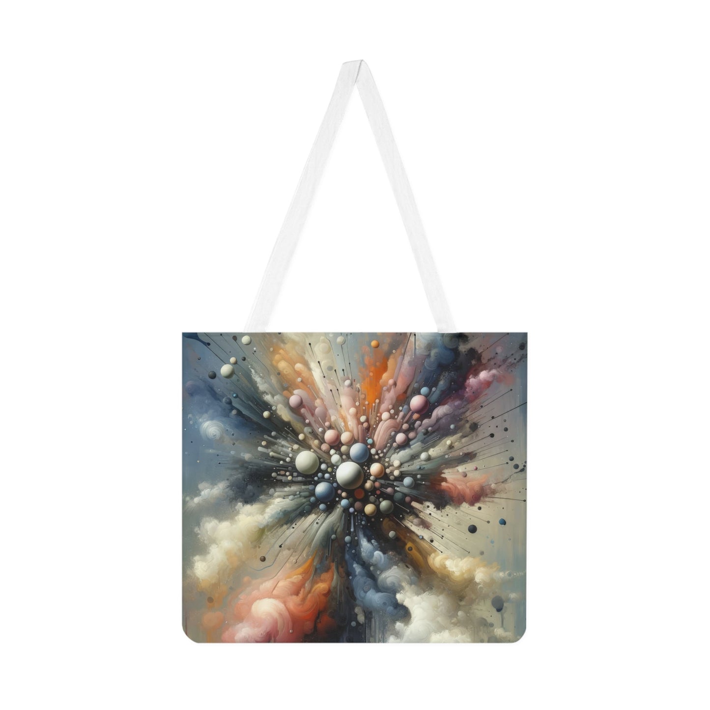 Impactful Deeds Ripple Shoulder Tote Bag (AOP) - ATUH.ART