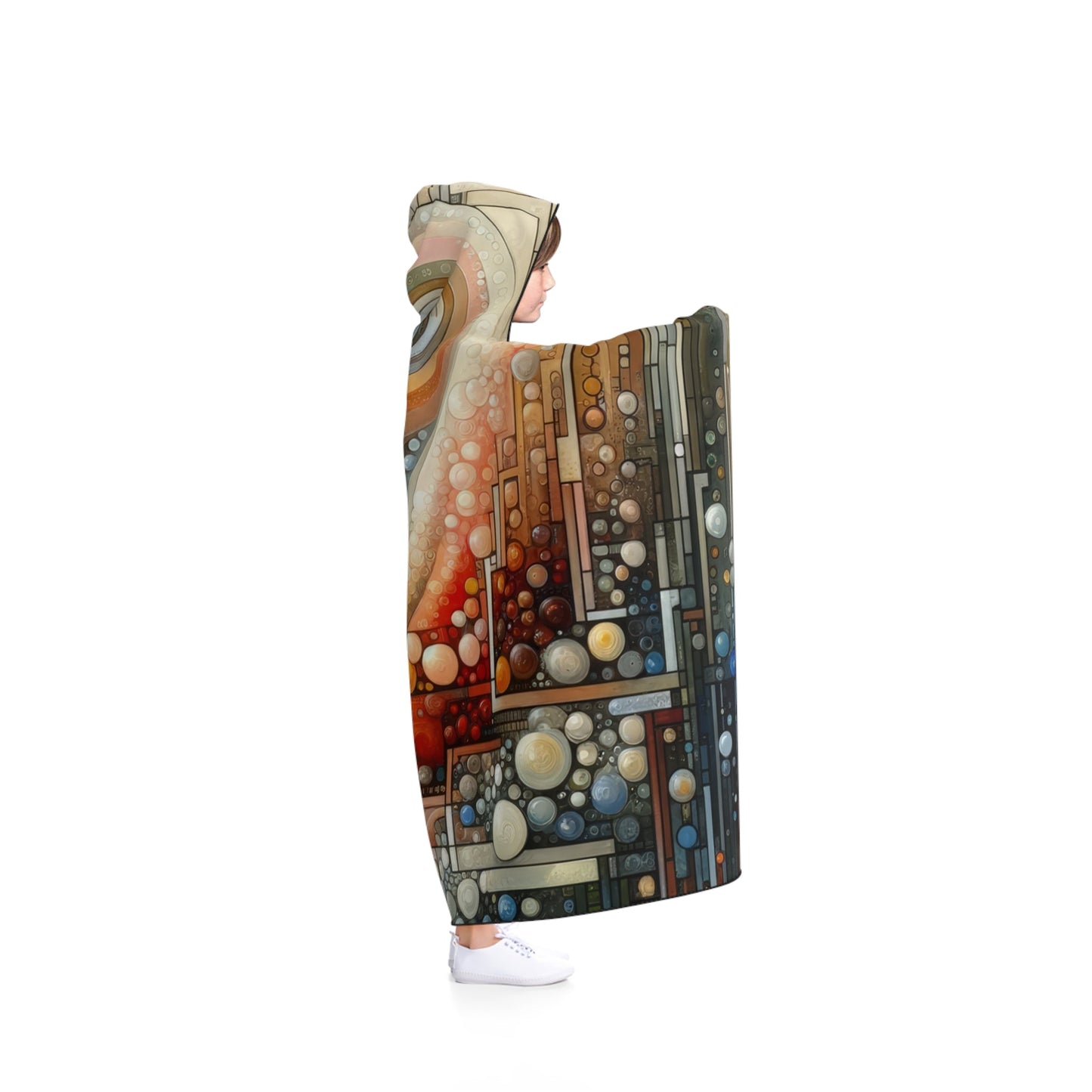 Incrementalism Anthem Unity Hooded Blanket - ATUH.ART