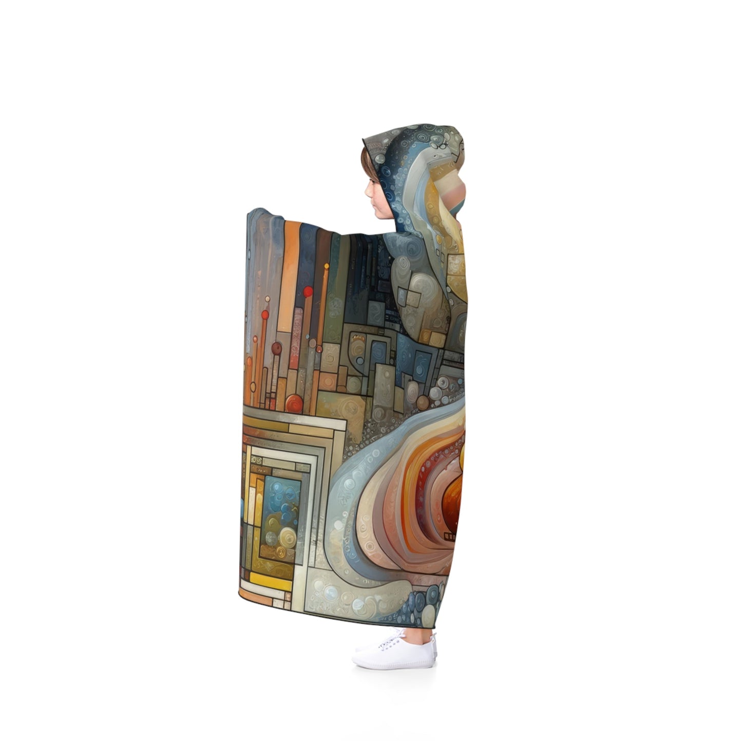 Incrementalism Anthem Unity Hooded Blanket - ATUH.ART