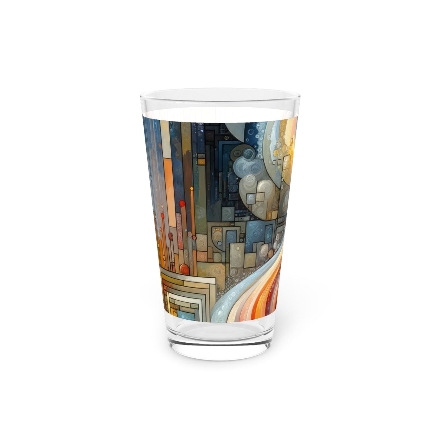 Incrementalism Anthem Unity Pint Glass, 16oz - ATUH.ART