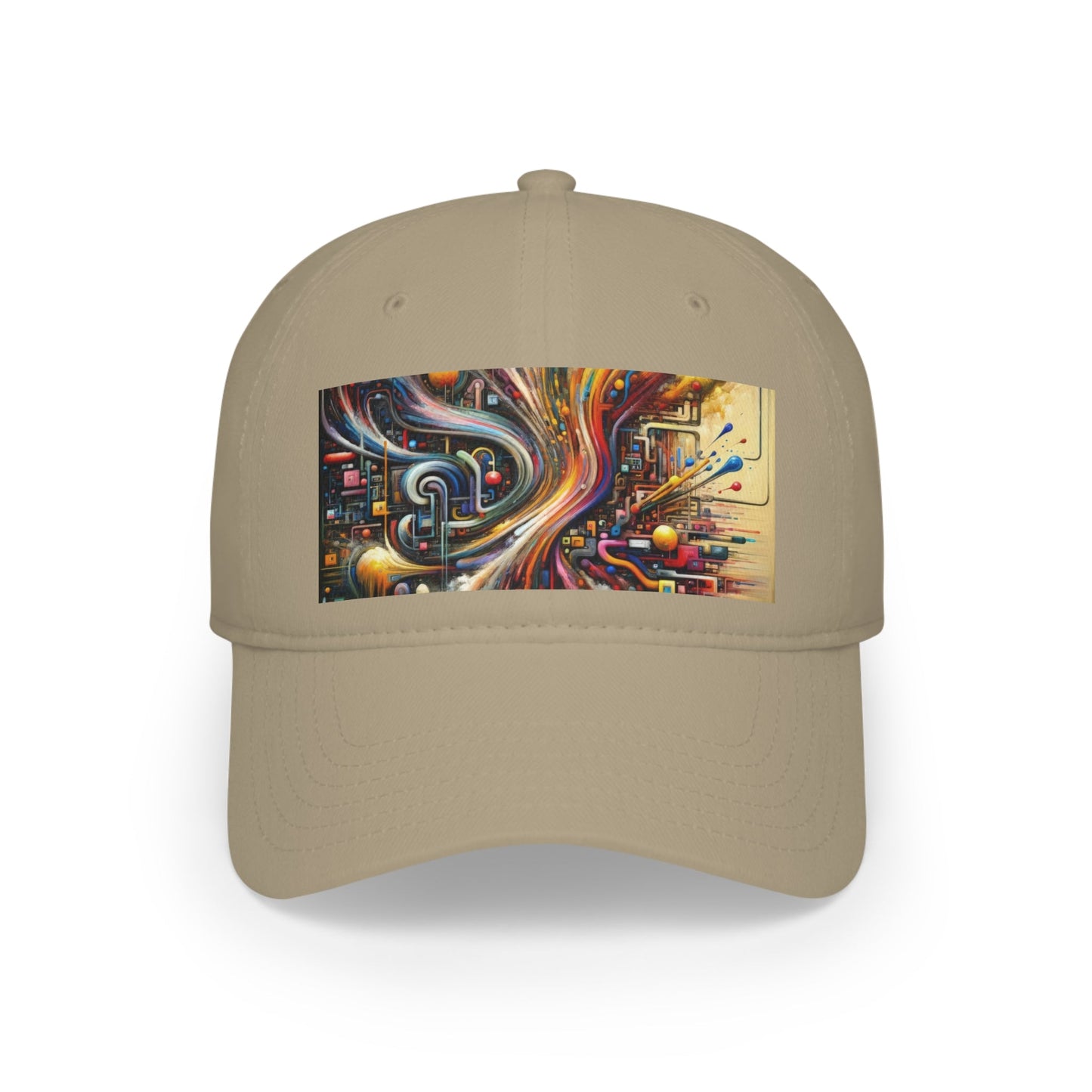 Information Bottleneck Cascade Low Profile Baseball Cap - ATUH.ART