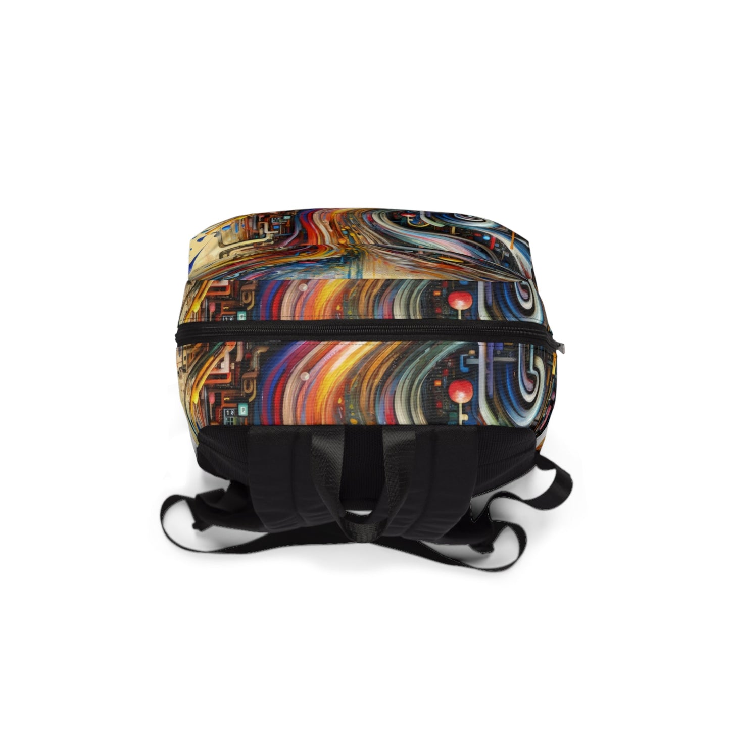 Information Bottleneck Cascade Unisex Classic Backpack - ATUH.ART