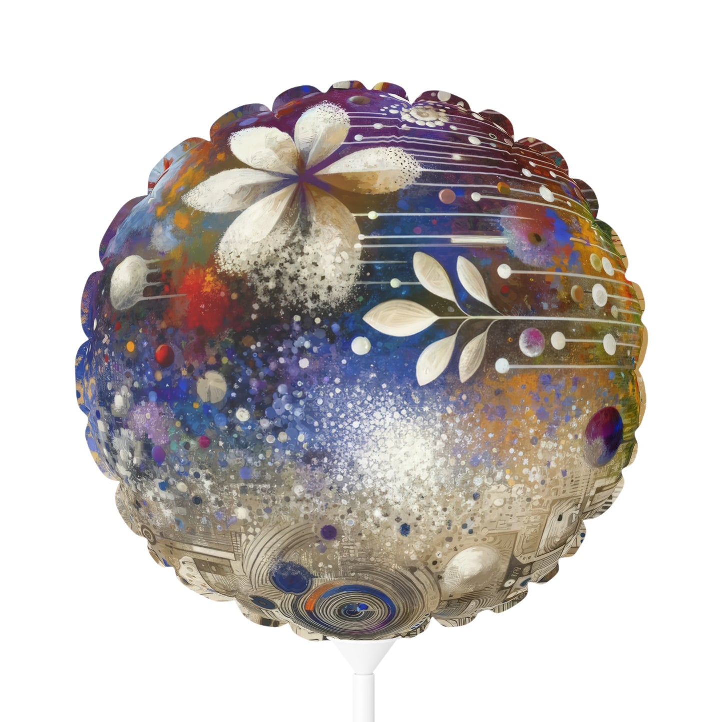Inner Algorithm Synthesis Balloon (Round and Heart-shaped), 11" - ATUH.ART
