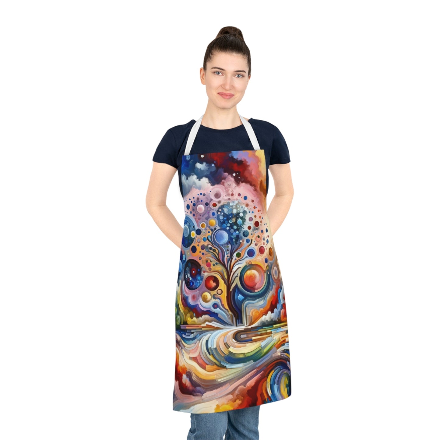 Inner Growth Essence Adult Apron (AOP) - ATUH.ART