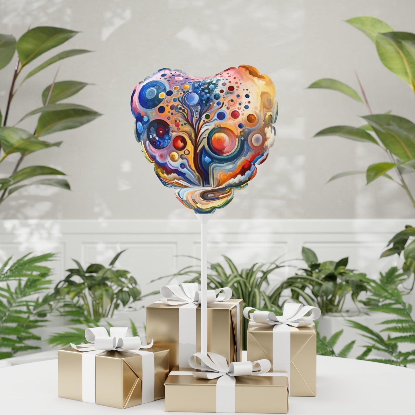 Inner Growth Essence Balloon (Round and Heart-shaped), 11" - ATUH.ART