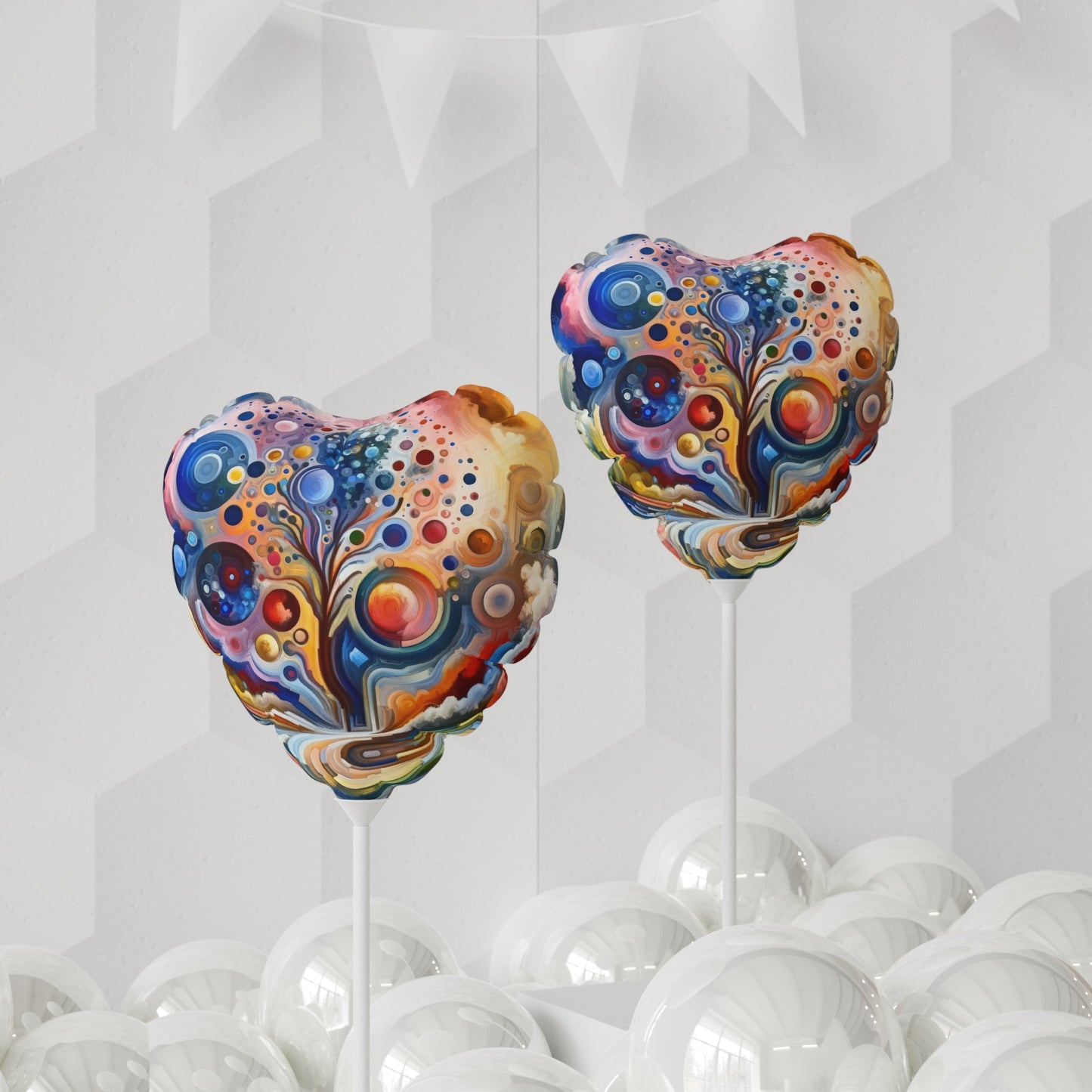 Inner Growth Essence Balloon (Round and Heart-shaped), 11" - ATUH.ART