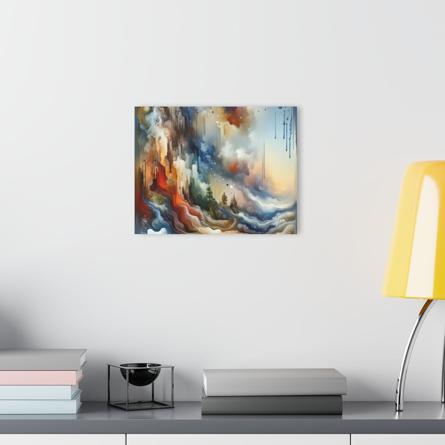 Inner Journey Abstract Acrylic Prints (French Cleat Hanging) - ATUH.ART