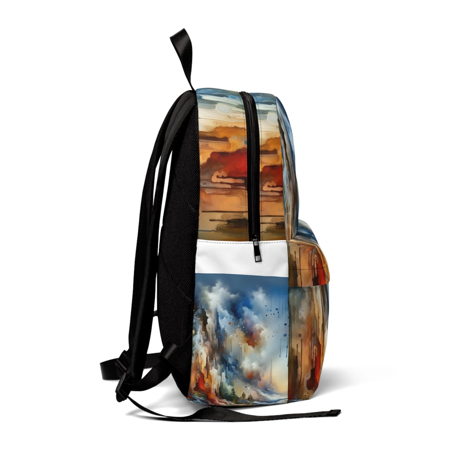 Inner Journey Abstract Unisex Classic Backpack - ATUH.ART