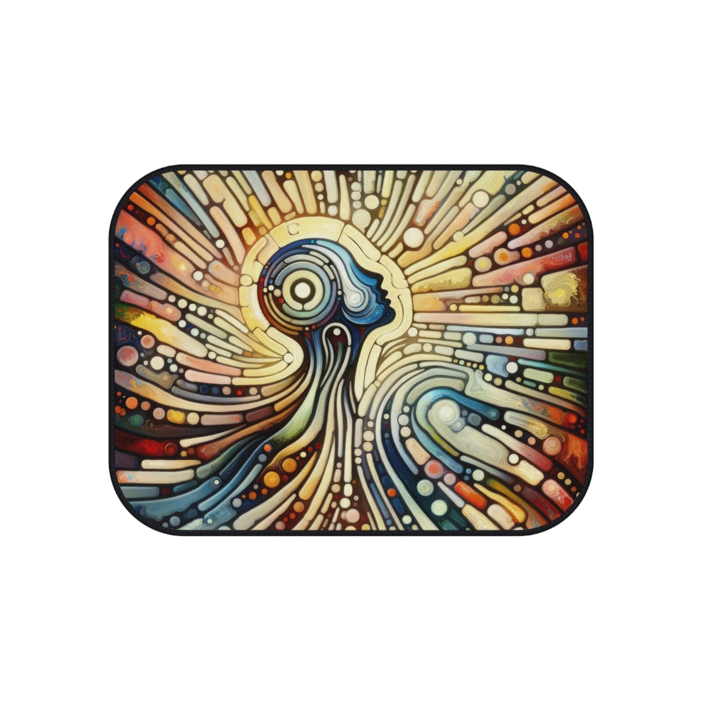 Inner Mosaic Kindness Car Mats (Set of 4) - ATUH.ART