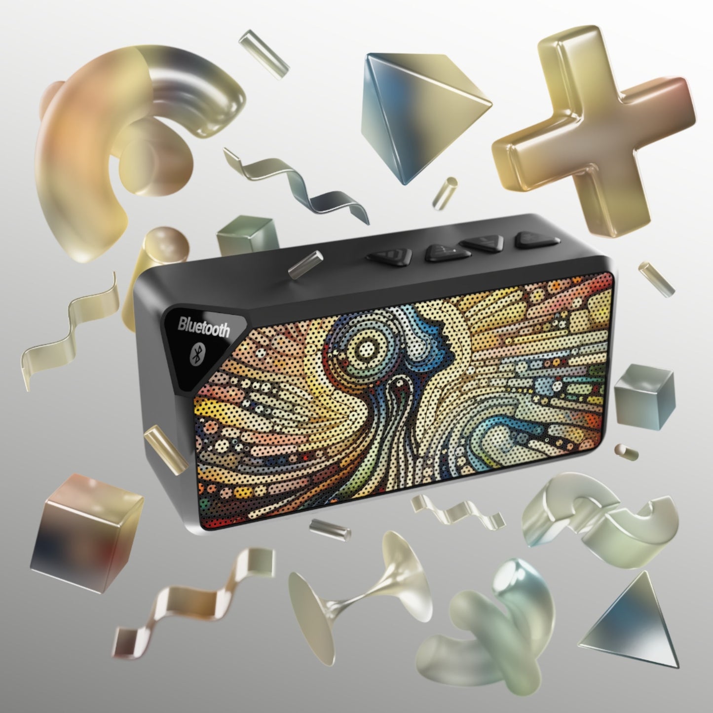 Inner Mosaic Kindness Jabba Bluetooth Speaker - ATUH.ART