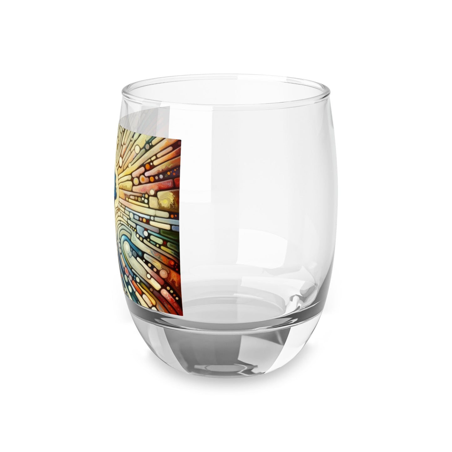 Inner Mosaic Kindness Whiskey Glass - ATUH.ART