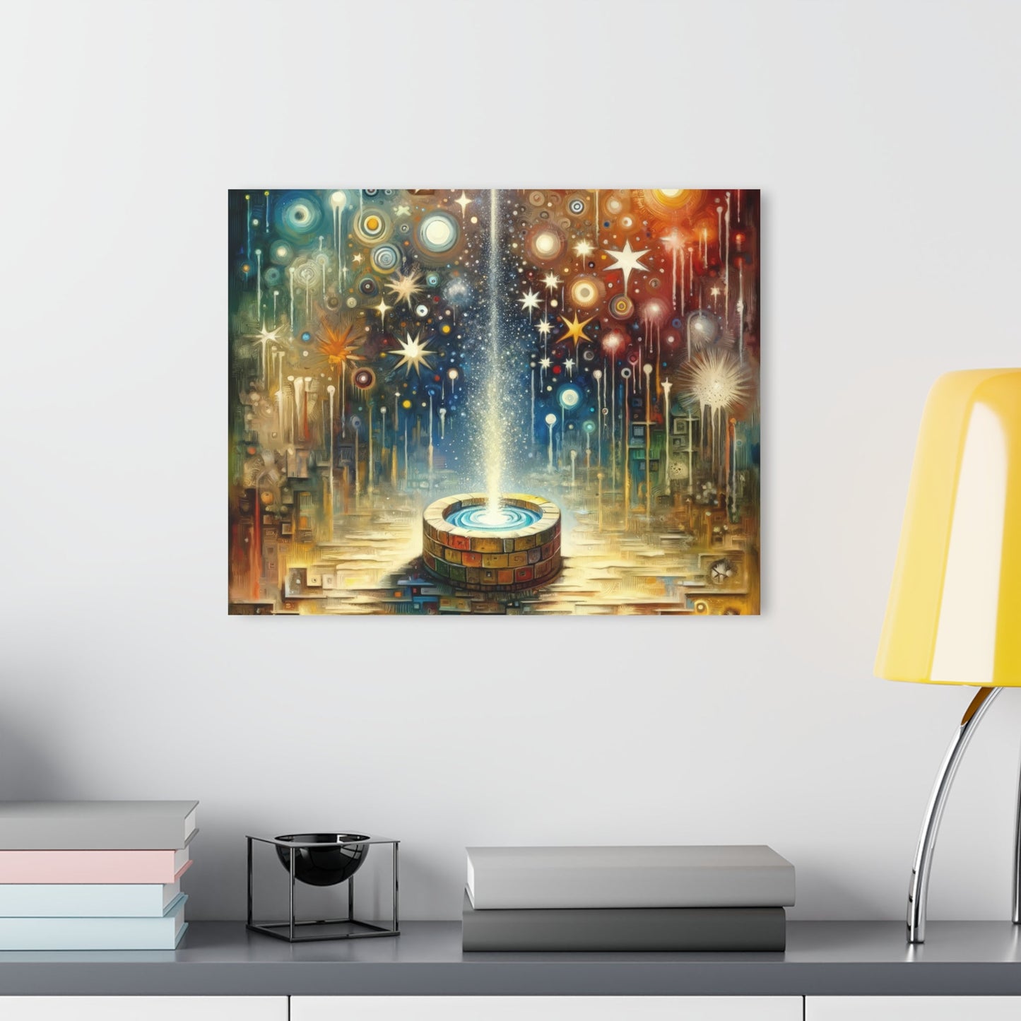 Inspiration Tachism Tribute Acrylic Prints (French Cleat Hanging) - ATUH.ART