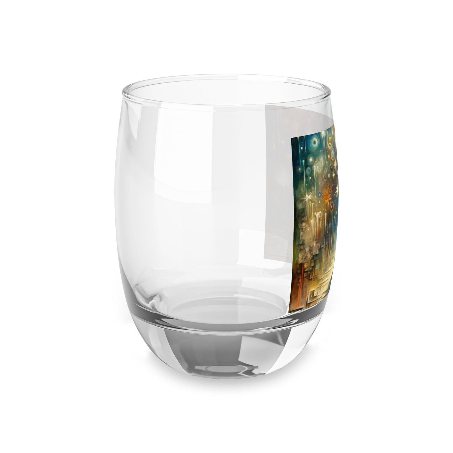 Inspiration Tachism Tribute Whiskey Glass - ATUH.ART