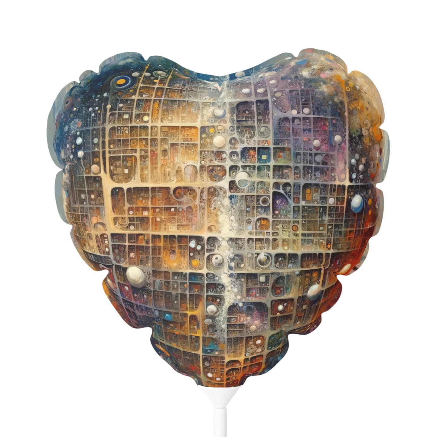Integral Harmony Existence Balloon (Round and Heart-shaped), 11" - ATUH.ART