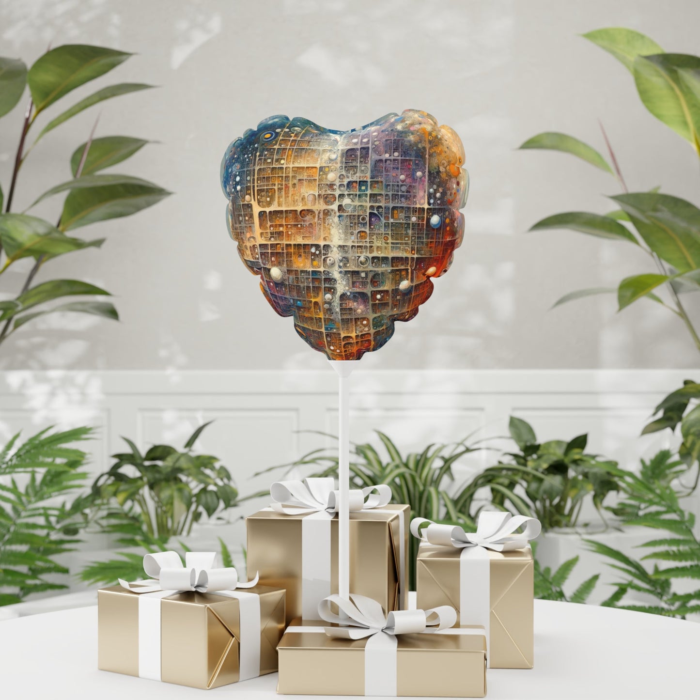 Integral Harmony Existence Balloon (Round and Heart-shaped), 11" - ATUH.ART