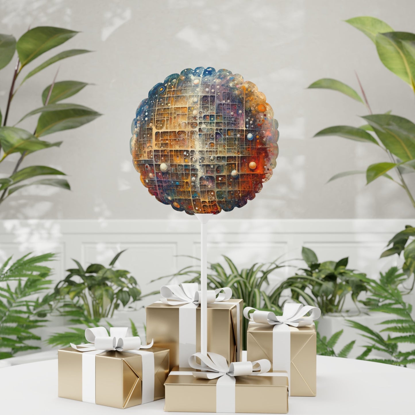Integral Harmony Existence Balloon (Round and Heart-shaped), 11" - ATUH.ART