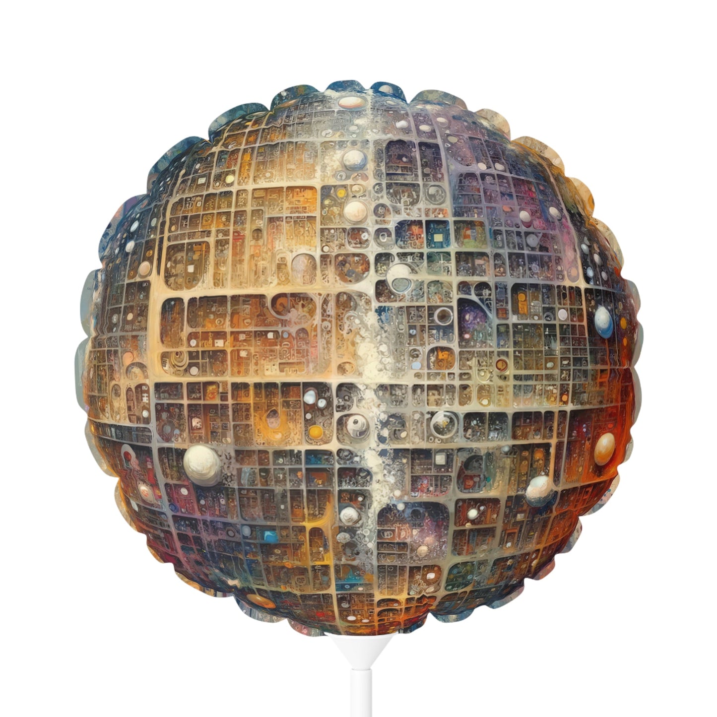 Integral Harmony Existence Balloon (Round and Heart-shaped), 11" - ATUH.ART