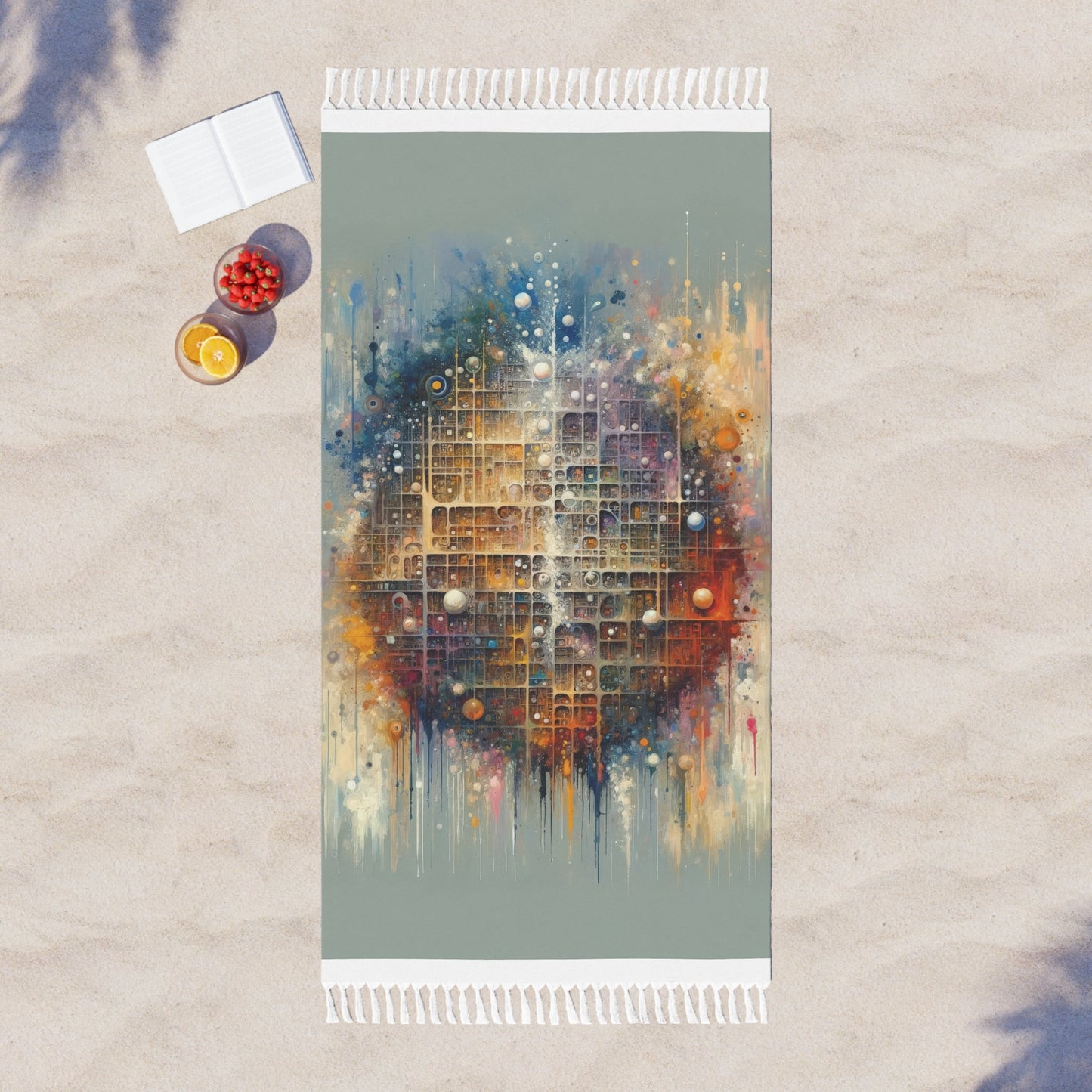 Integral Harmony Existence Boho Beach Cloth - ATUH.ART